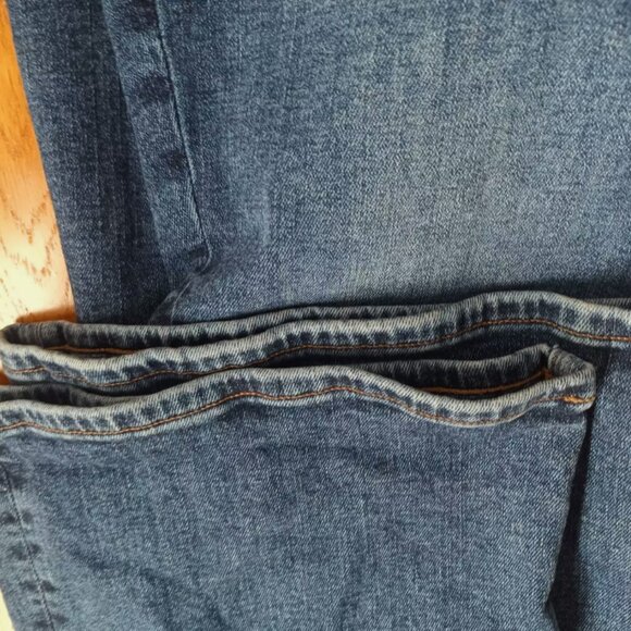 Women’s Madewell Kick Out Full Length Curvy Skinny Flare Jeans Size 29 - Picture 4 of 6